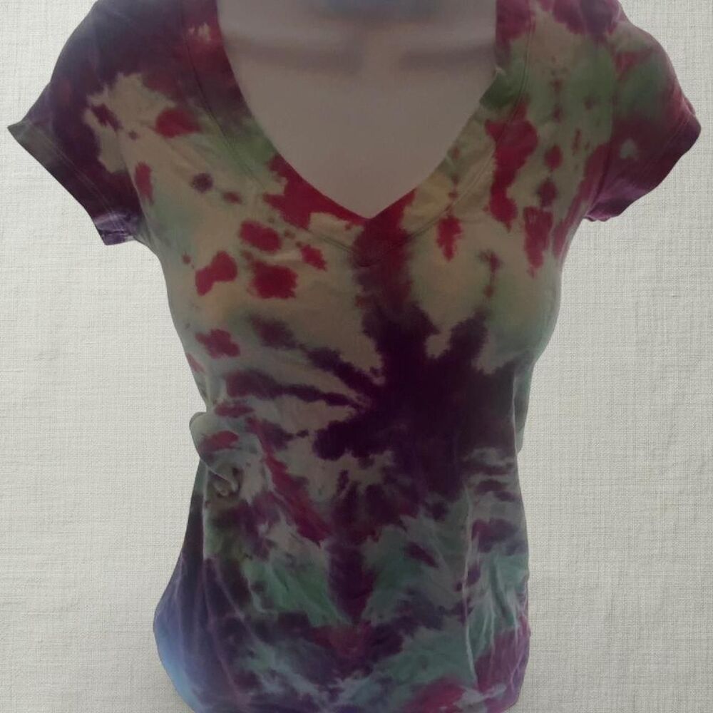 Ambiance-apparel Women's Tye-Dye T-shirt - Picture 5 of 5